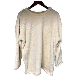 Comfort Code Women's Plush Knit Pullover Tunic Purple White - Regular